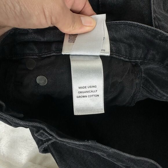 AGOLDE Riley High Rise Straight Crop in Panoramic Organic Cotton Jean Size 27 - Picture 16 of 16